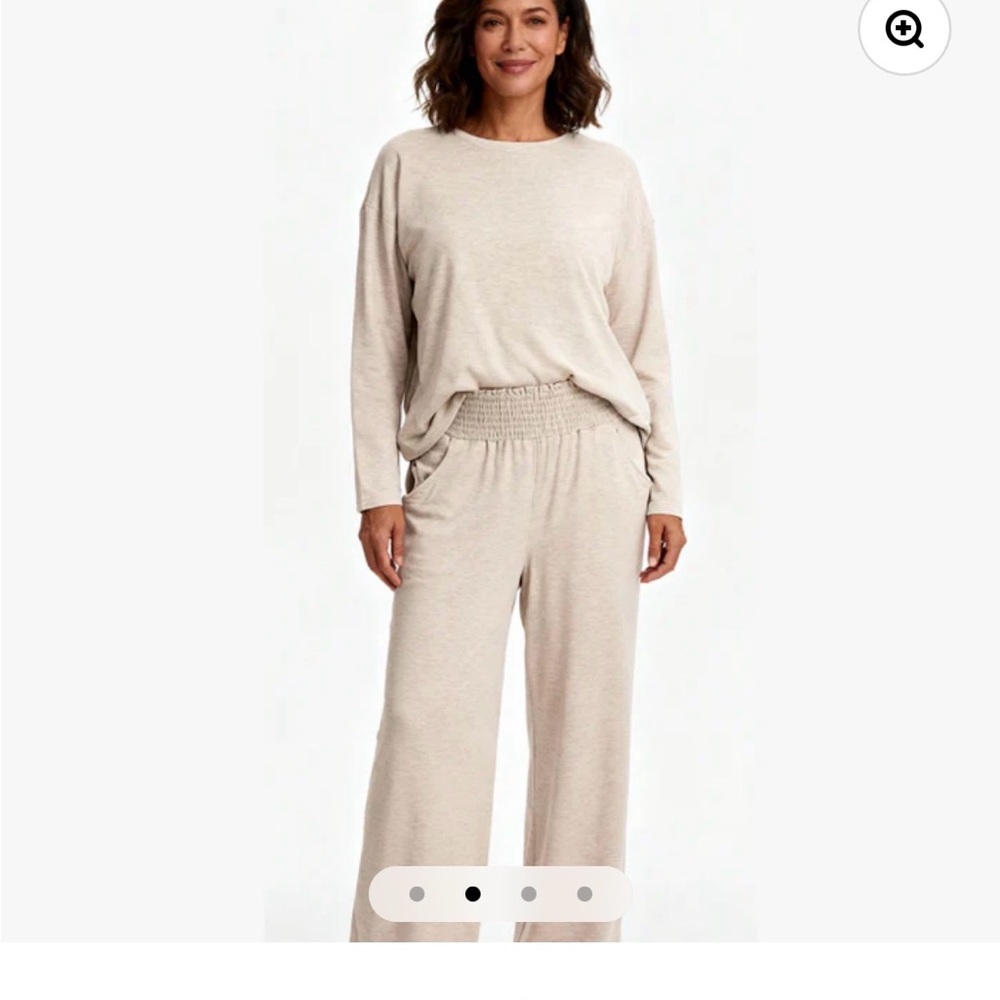 Meeloy Cream Lounge Set - Small
